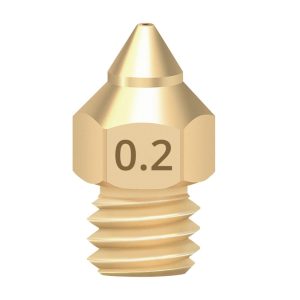 TWO TREES 02mm Copper TTS Pointed Nozzle