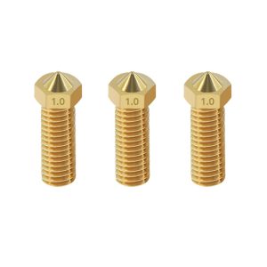 TWO TREES 3pcs 1mm V6 Volcano Nozzle with M6 Thread