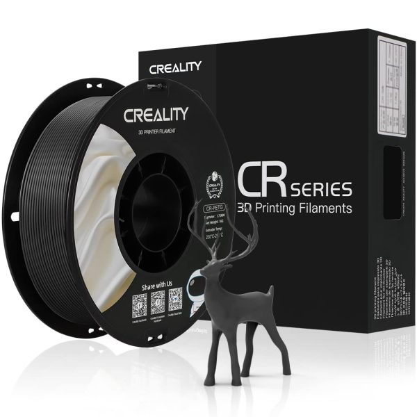 Creality CRPETG 175mm 3D Printing Filament 1kg Black